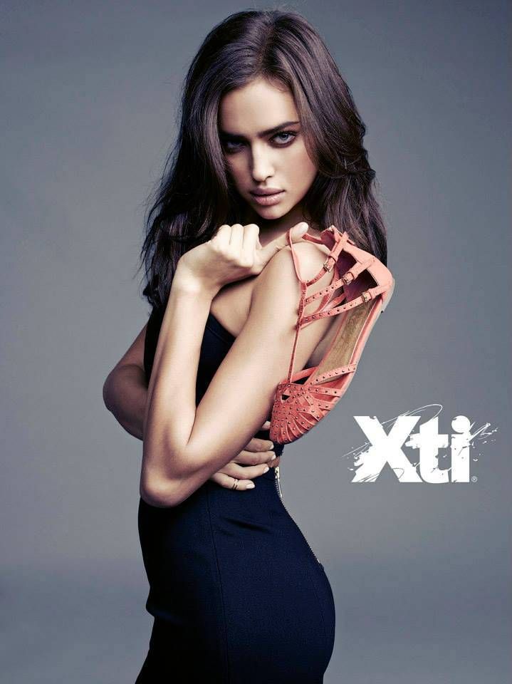 Модель Ирина Шейк в рекламной кампании XTI