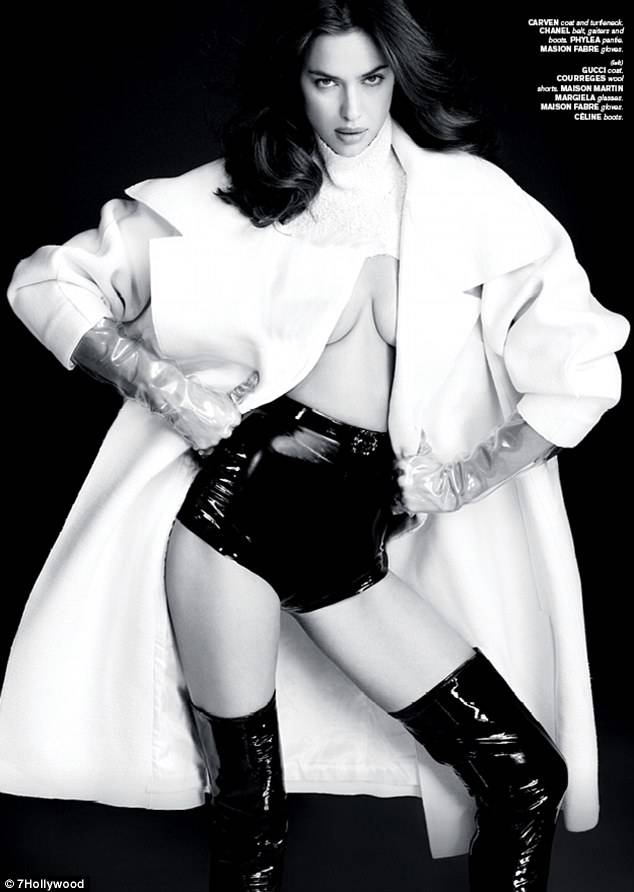 Модель Ирина Шейк в откровенной фотосессии для журнала 7 Hollywood