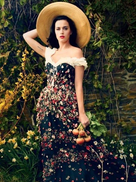 Американская певица Кети Перри примерила деревенский образ в Vogue Katy Perry Photo (Кети Перри Фото) американская певица / Страница - 1