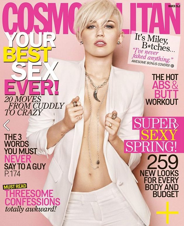 Майли Сайрус рассуждает о будущем в Cosmopolitan Miley Cyrus Photo (Майли Сайрус Фото) американская актриса и певица